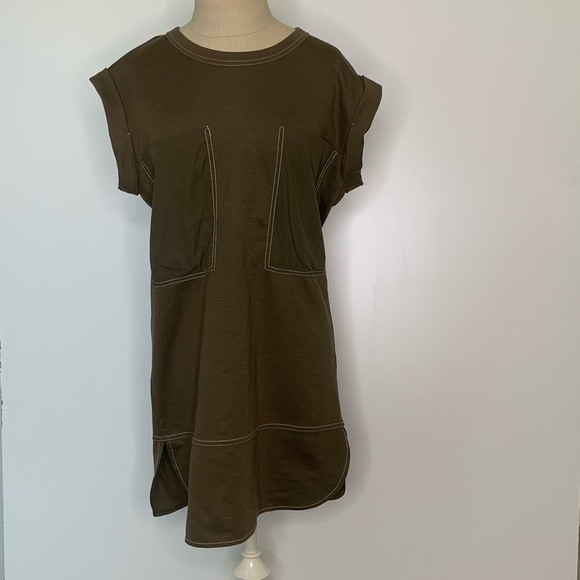 Zara green dress Small - Picture 1 of 14